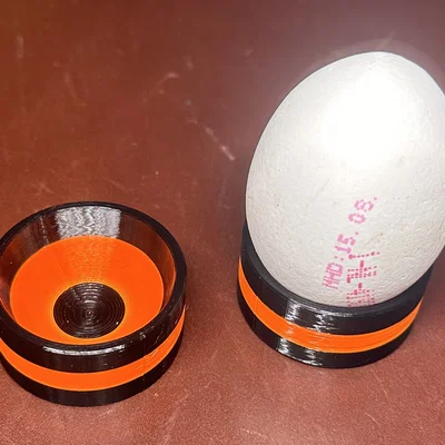 Khay đựng trứng để bàn dã ngoại nhỏ gọn in 3D