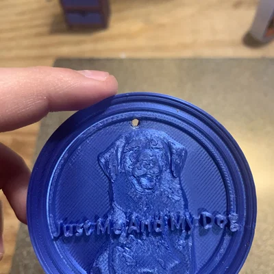 Token hình chó Golden Retriever