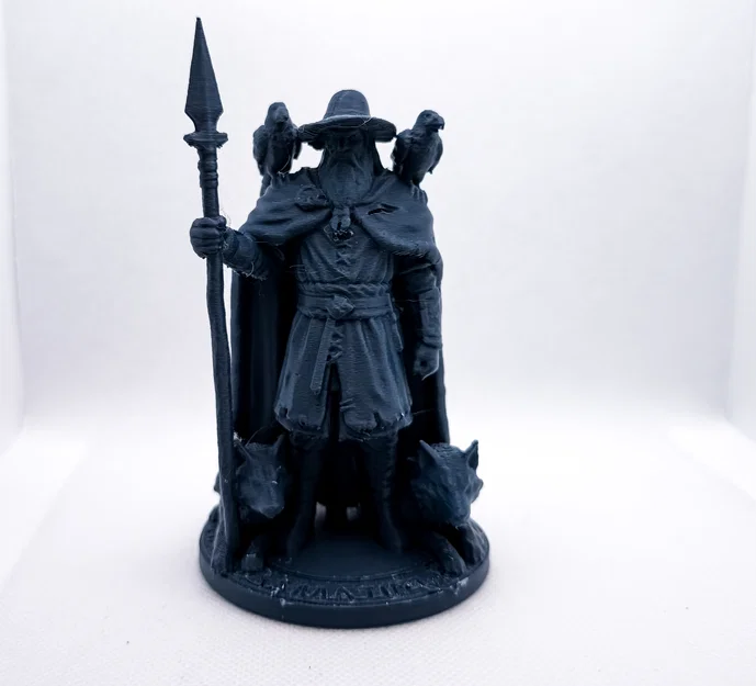 Mô hình 3D Odin trong thần thoại Bắc Âu - Phiên bản hình người - Image 1