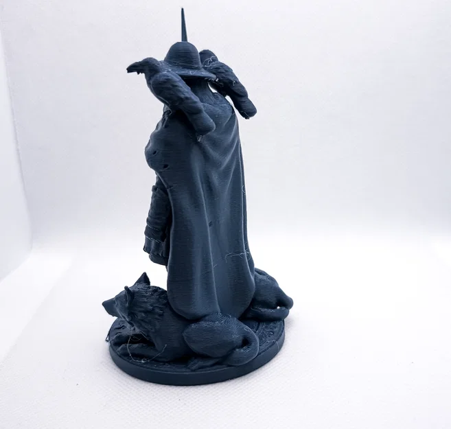 Mô hình 3D Odin trong thần thoại Bắc Âu - Phiên bản hình người - Image 2