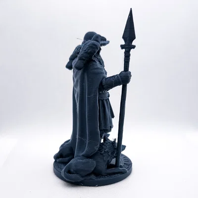 Mô hình 3D Odin trong thần thoại Bắc Âu - Phiên bản hình người