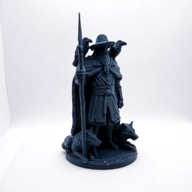 Mô hình 3D Odin trong thần thoại Bắc Âu - Phiên bản hình người - Image 4