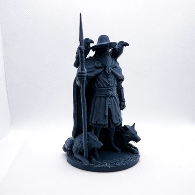 Mô hình 3D Odin trong thần thoại Bắc Âu - Phiên bản hình người