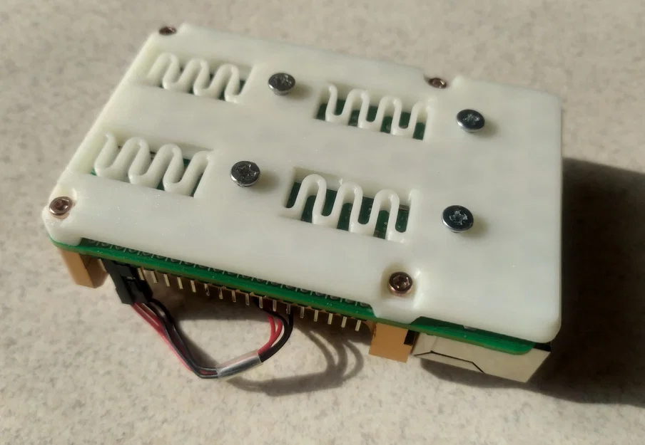 Giá gắn Slim RPi cho thanh ray DIN37 - Image 2