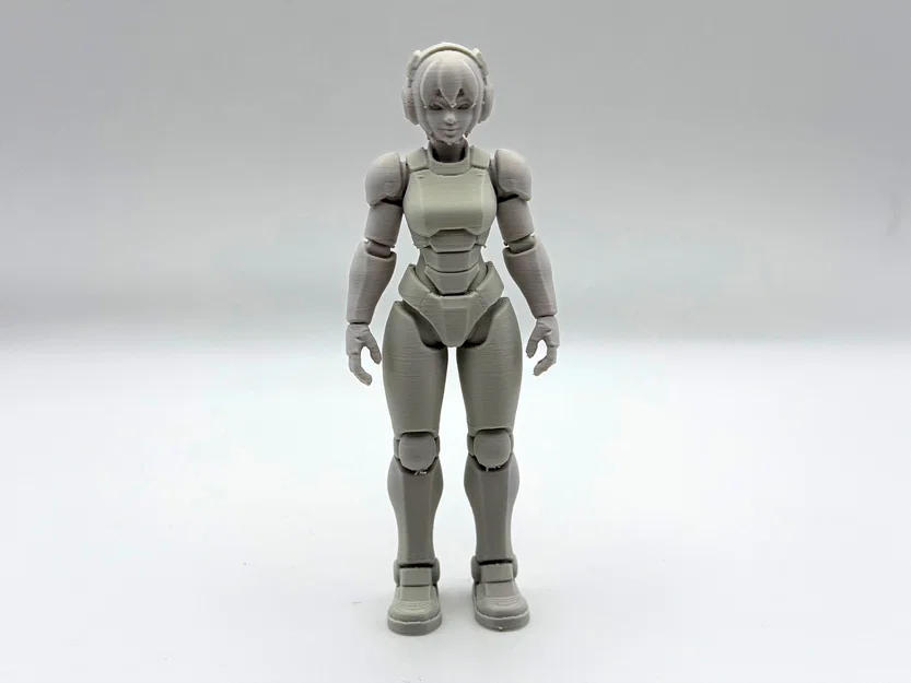 Mô hình Robot Nữ – Nhân vật Sci-Fi tinh tế - Image 2