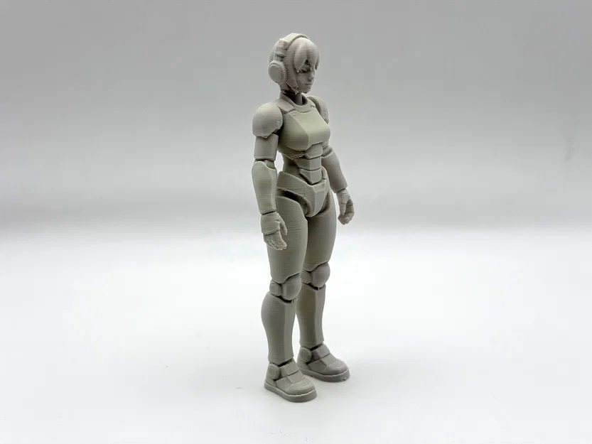 Mô hình Robot Nữ – Nhân vật Sci-Fi tinh tế - Image 3