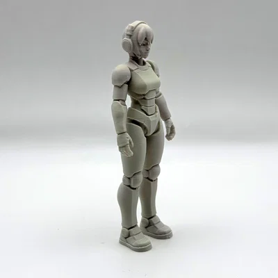 Mô hình Robot Nữ – Nhân vật Sci-Fi tinh tế