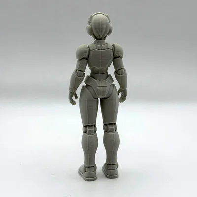 Mô hình Robot Nữ – Nhân vật Sci-Fi tinh tế