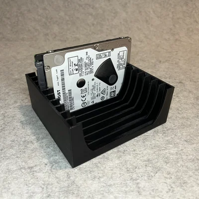 Khay 3D In Sắp Xếp 10 Ổ Cứng 2.5 inch HDD/SSD Gọn Gàng