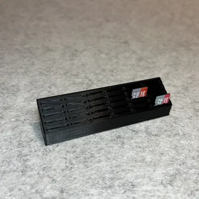 Đế giữ 30 thẻ MicroSD in 3D: Giải pháp sắp xếp thẻ nhớ gọn gàng