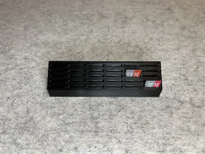 Đế giữ 30 thẻ MicroSD in 3D: Giải pháp sắp xếp thẻ nhớ gọn gàng - Image 4