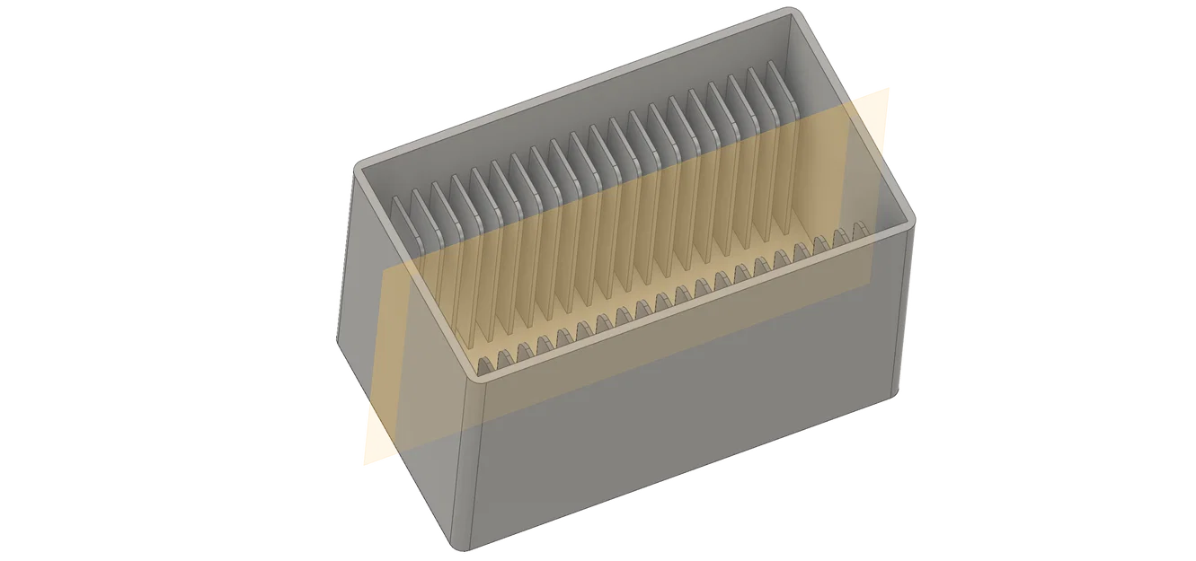 Hộp lưu trữ Gram Assay / TEP Card (Chứa được 22 thẻ) - Image 2