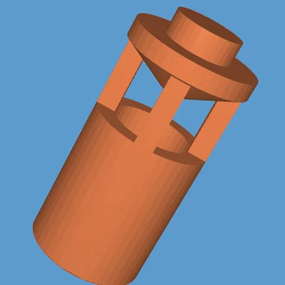 Van vòi phun nozzle valve cho Airsoft WE Glock 17/18c in 3D