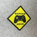 Biển hiệu treo tường Gaming Zone trang trí phòng game cực chất - Thumbnail 1