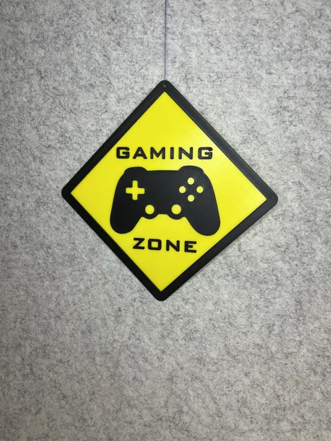 Biển hiệu treo tường Gaming Zone trang trí phòng game cực chất - Image 2