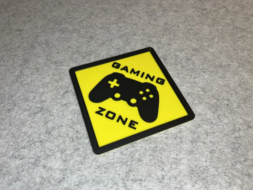 Biển hiệu treo tường Gaming Zone trang trí phòng game cực chất - Image 3