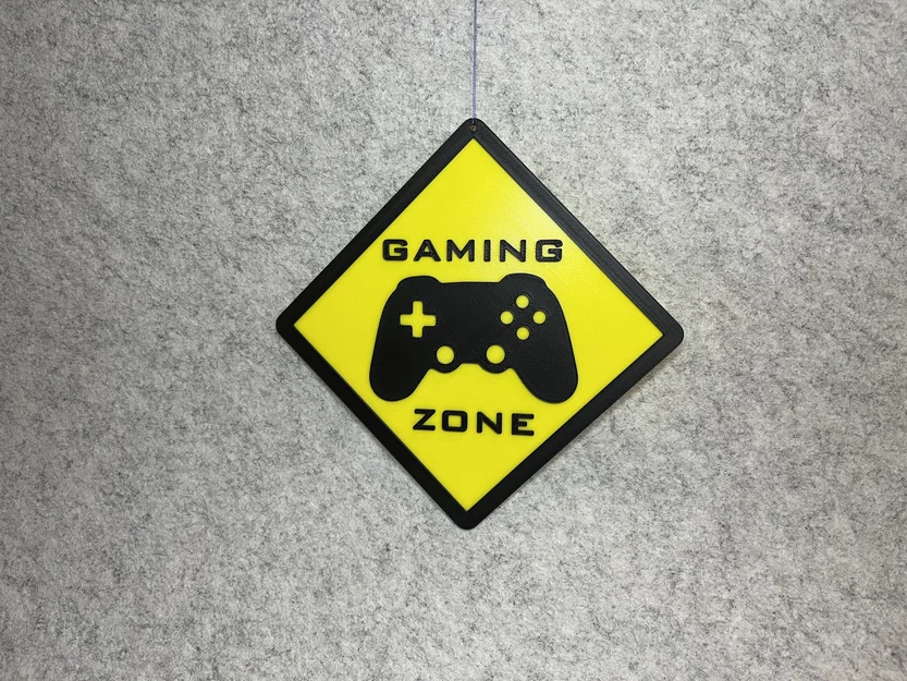 Biển hiệu treo tường Gaming Zone trang trí phòng game cực chất - Image 4