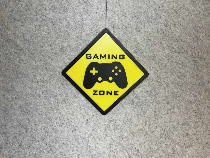 Biển hiệu treo tường Gaming Zone trang trí phòng game cực chất - Image 5
