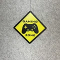 Biển hiệu treo tường Gaming Zone trang trí phòng game cực chất - Thumbnail 5