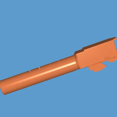 Nòng ngoài (Outer Barrel) cho Airsoft WE Glock 17/18c - File In 3D