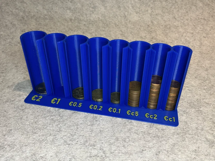 Khay Phân Loại Tiền Xu Euro - Giữ Bàn Làm Việc Luôn Gọn Gàng - Image 3