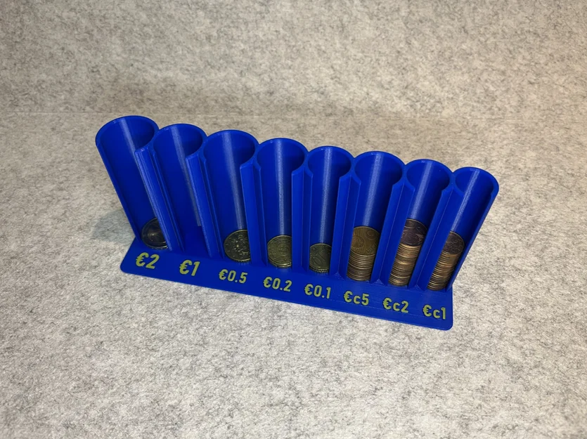 Khay Phân Loại Tiền Xu Euro - Giữ Bàn Làm Việc Luôn Gọn Gàng - Image 4