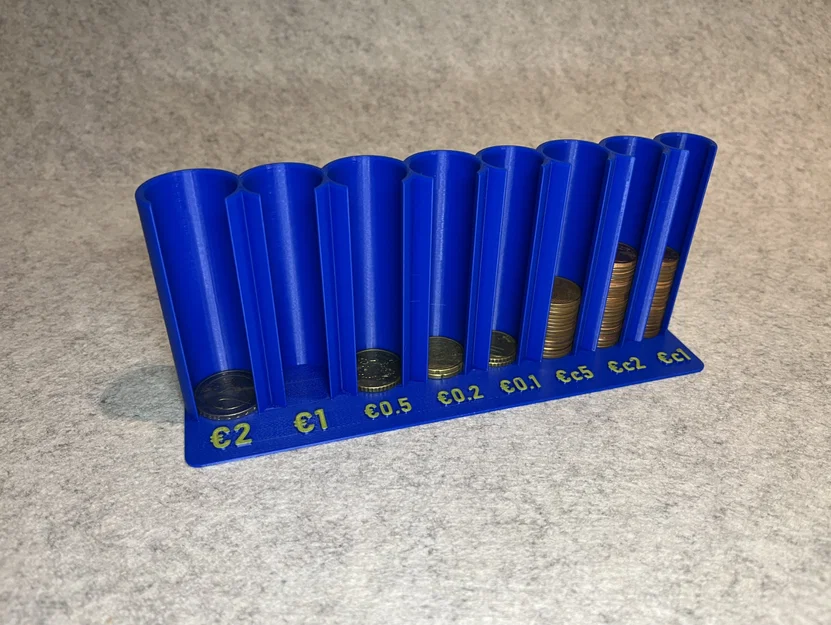 Khay Phân Loại Tiền Xu Euro - Giữ Bàn Làm Việc Luôn Gọn Gàng - Image 6