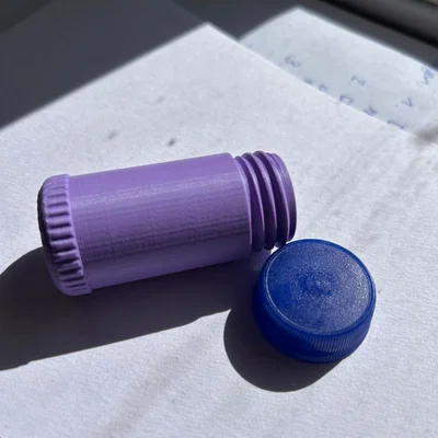 Hộp đựng đồ mini thông minh tận dụng nắp chai PET - Dự án in 3D tiện lợi