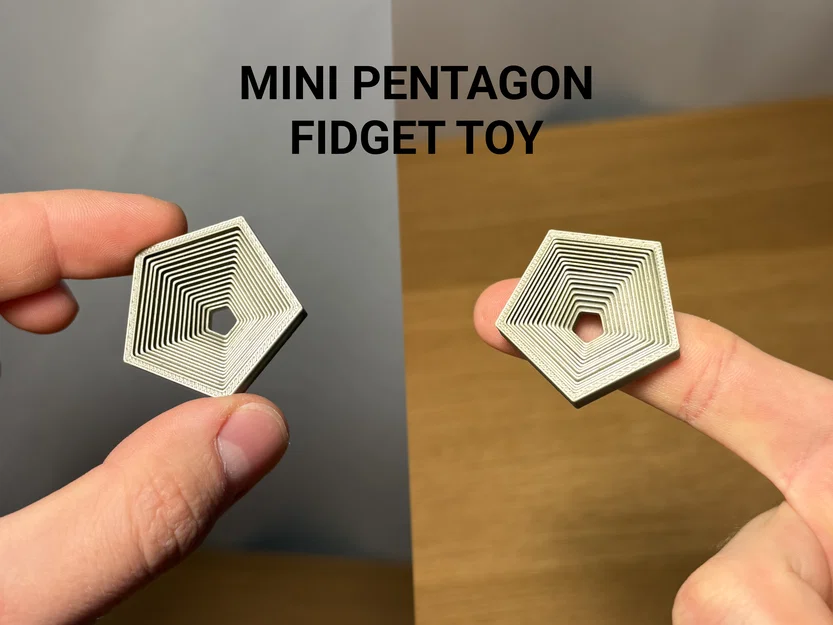Đồ chơi Fidget hình ngũ giác mini - Image 1