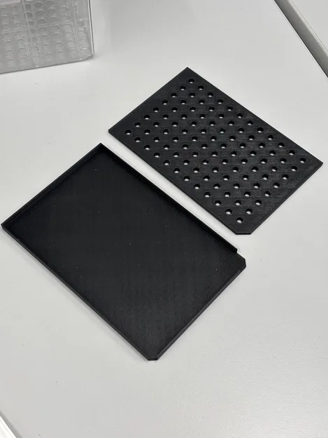 Bộ chuyển đổi giá đựng ống nghiệm NMR (NMR Tube Rack adapter) - Image 2