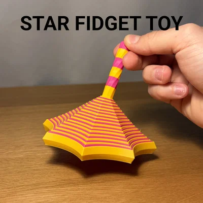 Đồ chơi Fidget hình ngôi sao (Star Fidget Toy)