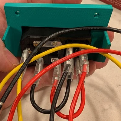 Giá đỡ ổ cắm nguồn có công tắc cho máy in Rook MK2