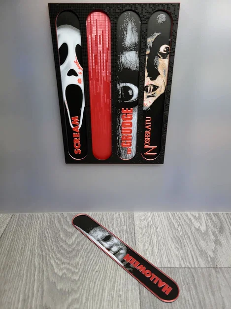 Bộ bookmark chủ đề phim kinh dị kèm khung treo - Image 2