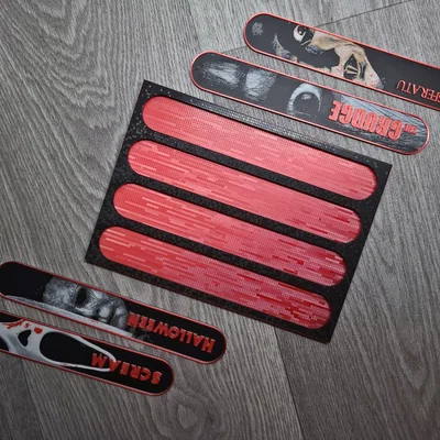 Bộ bookmark chủ đề phim kinh dị kèm khung treo