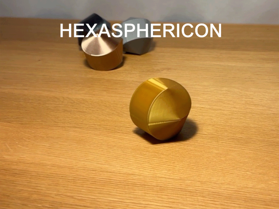 Mô hình đồ chơi lăn Hexasphericon độc đáo - Thumbnail 1
