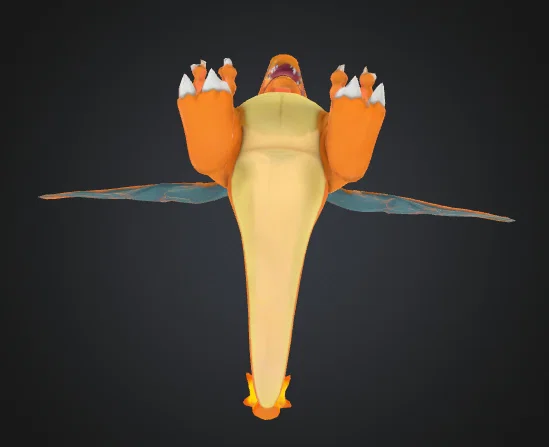 Mô hình 3D Charizard - Pokémon huyền thoại cho người đam mê in 3D - Image 3