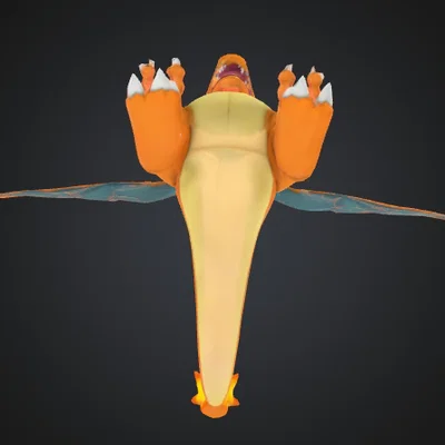 Mô hình 3D Charizard - Pokémon huyền thoại cho người đam mê in 3D