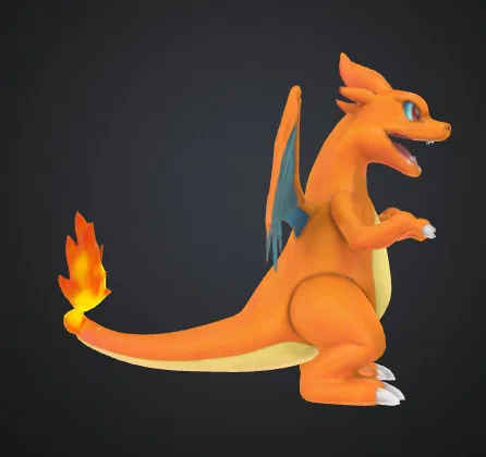 Mô hình 3D Charizard - Pokémon huyền thoại cho người đam mê in 3D - Image 5