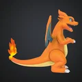 Mô hình 3D Charizard - Pokémon huyền thoại cho người đam mê in 3D - Thumbnail 5