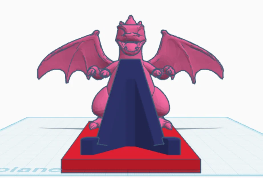 Giá đỡ thẻ bài Pokémon Charizard in 3D độc đáo cho nhà sưu tầm - Image 1