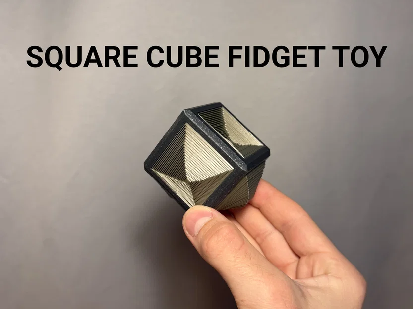 Đồ chơi Fidget khối Cube hình vuông - Image 1