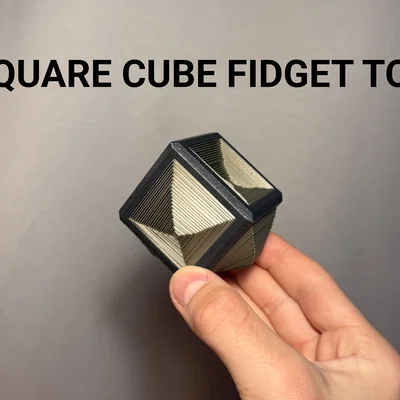 Đồ chơi Fidget khối Cube hình vuông