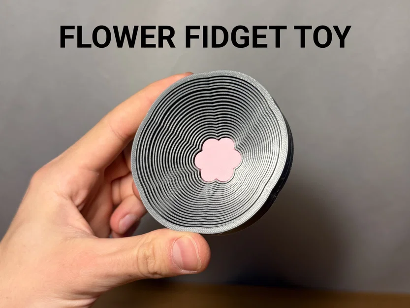 Đồ chơi Fidget hình bông hoa (Flower Fidget Toy) - Image 1