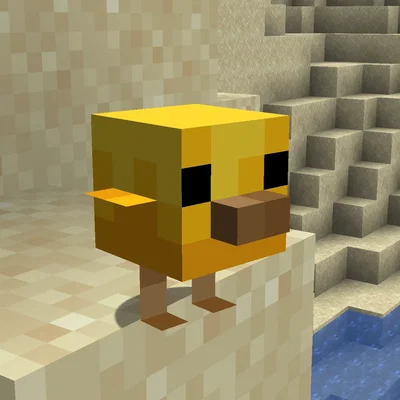 Kết cấu mới cho gà con trong Minecraft (Minecraft Chick Texture)