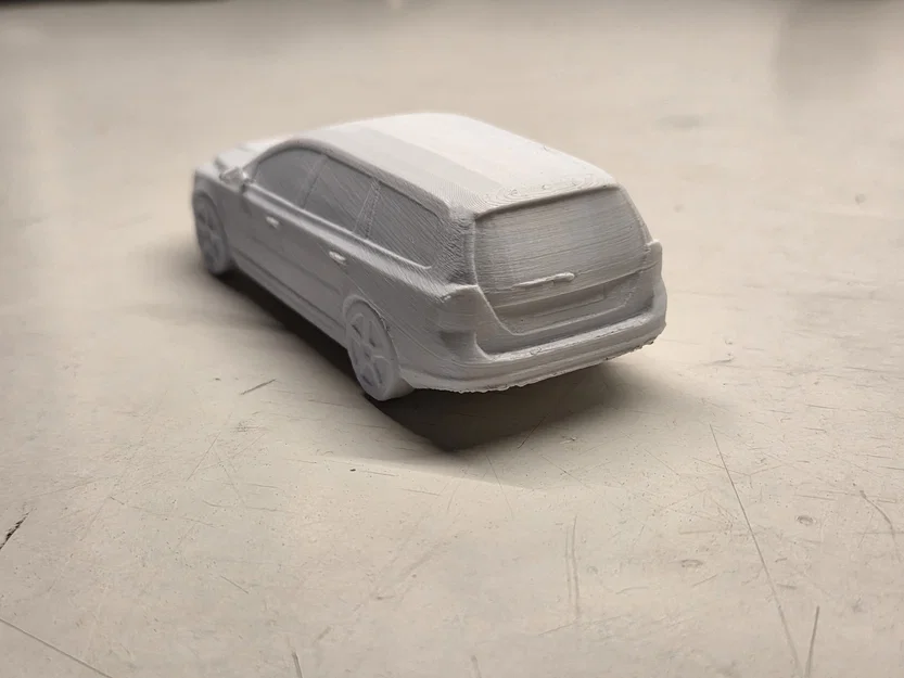 Mô hình 3D xe ô tô Volvo V70 (2008 - 2016) sắc nét - Image 3