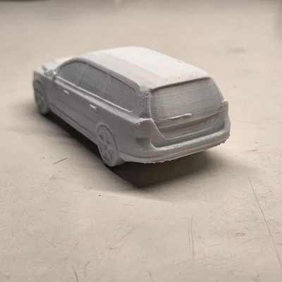 Mô hình 3D xe ô tô Volvo V70 (2008 - 2016) sắc nét