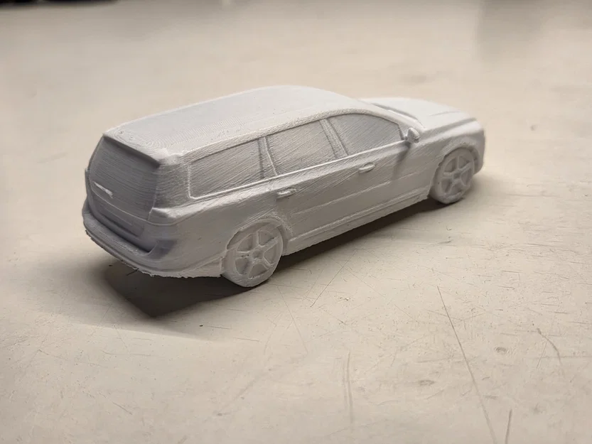 Mô hình 3D xe ô tô Volvo V70 (2008 - 2016) sắc nét - Image 4