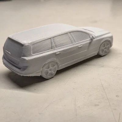 Mô hình 3D xe ô tô Volvo V70 (2008 - 2016) sắc nét