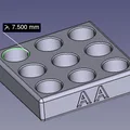 Khay Đựng Pin Modular (AA, AAA) - Thumbnail 1