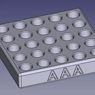 Khay Đựng Pin Modular (AA, AAA)